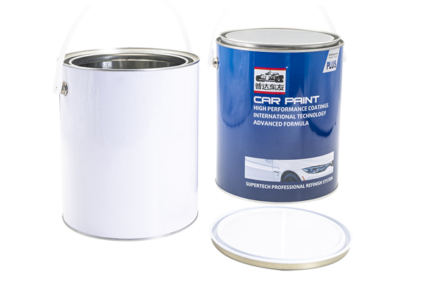 Paint tin can packaging