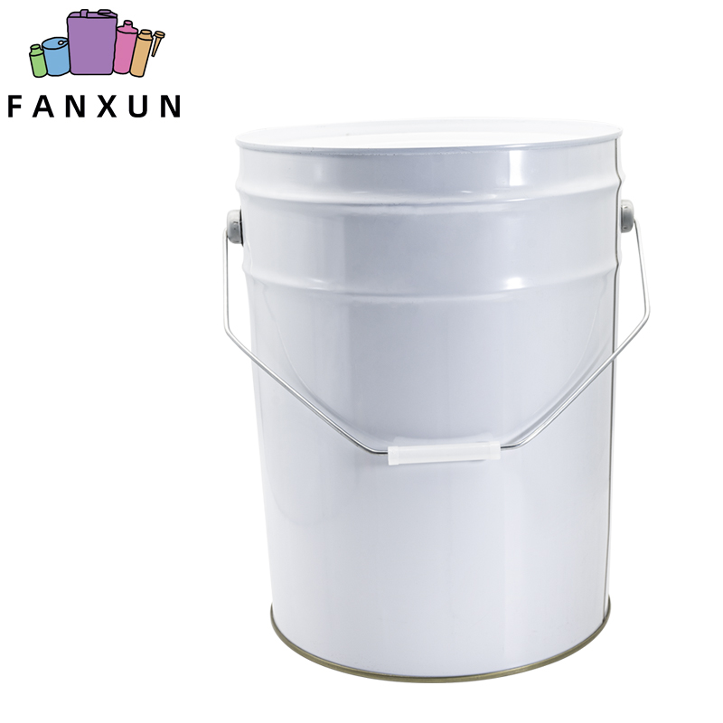 20L metal bucket for storing engine oil