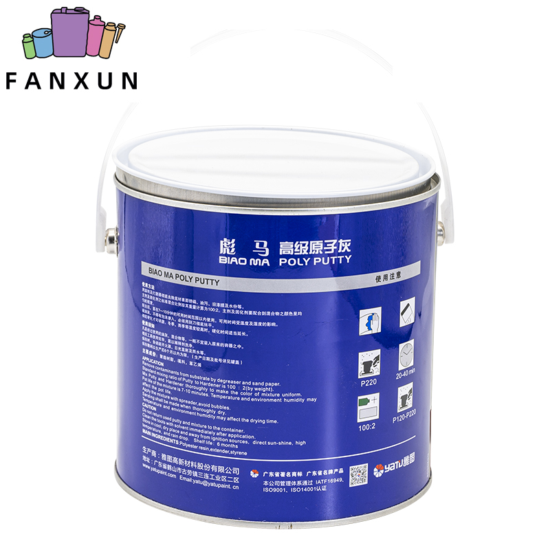 5 gallon paint cans with cover