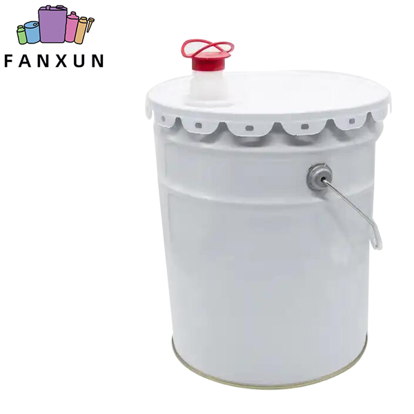 wholesale anti-rust resin pails steel metal bucket with lid