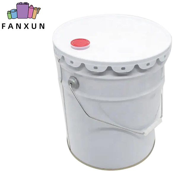 wholesale anti-rust resin pails steel metal bucket with lid