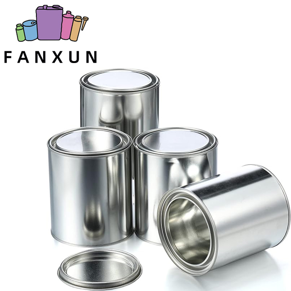 Metal Mini Paint Cans with Lids