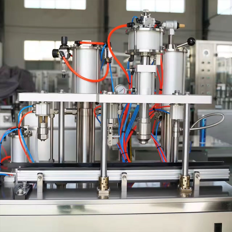 aerosol can filling machine