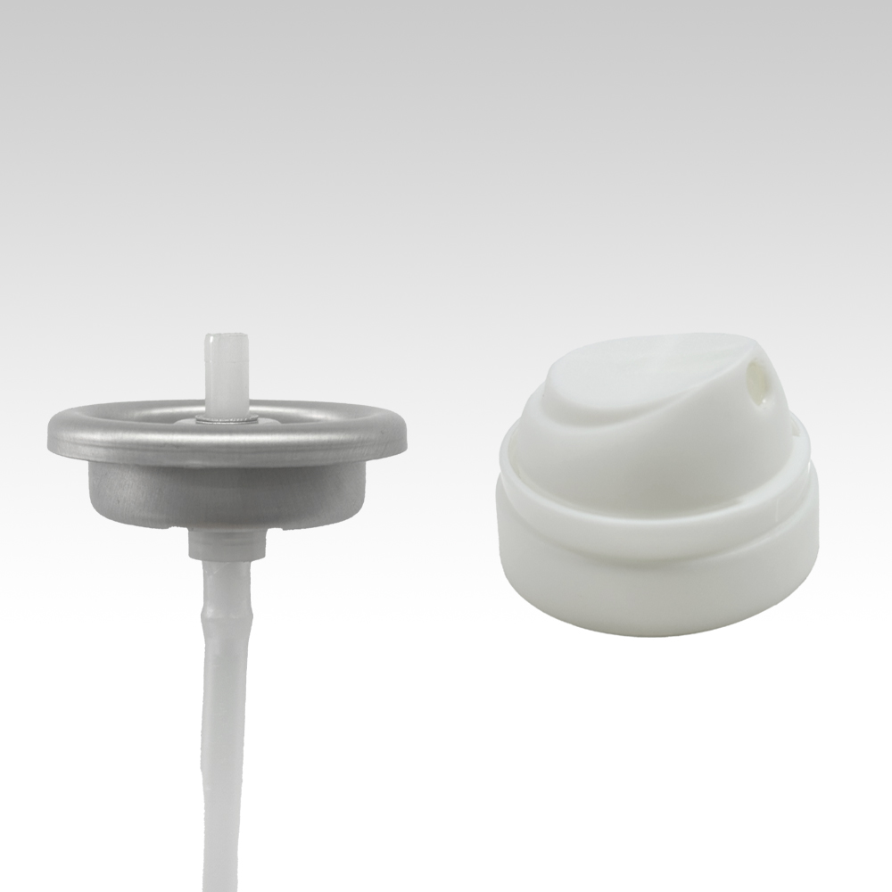 Body lotion valve and nozzle