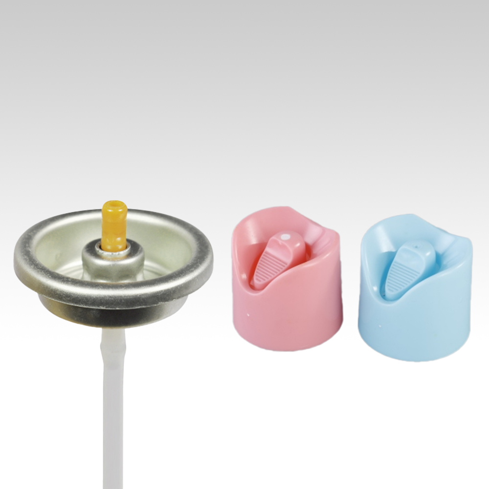 Valves and caps for deodorants
