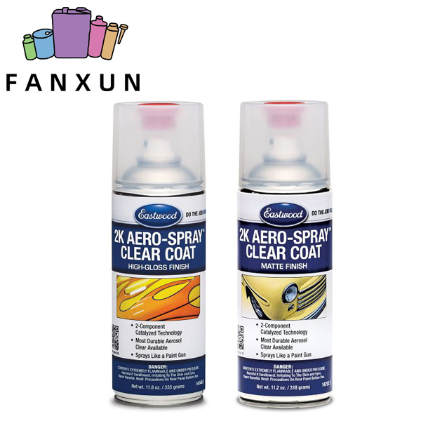 2k clear coat aerosol can​