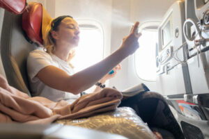 Can I bring setting spray on a plane?