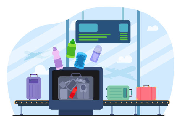 What liquids are not allowed in checked baggage?