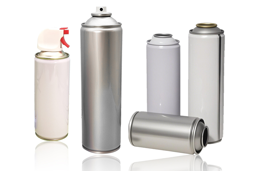 tin aerosol can