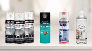Melhor avaliação profissional de latas de spray de revestimento transparente