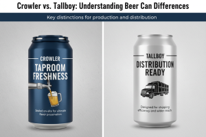 Crowler contro. Ragazzo alto: Una guida per confondere le dimensioni delle lattine di birra