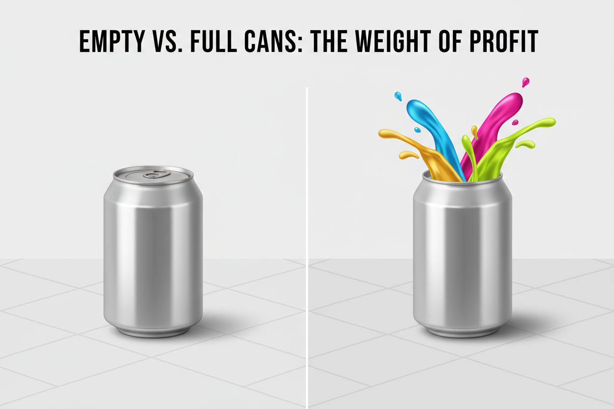 Empty Vs Full The Weight Of Aluminum Can Breakdown Empty Vs Full The Weight Of Aluminum Can Breakdown