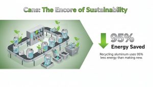 Maaari bang mai -recycle ang mga lata