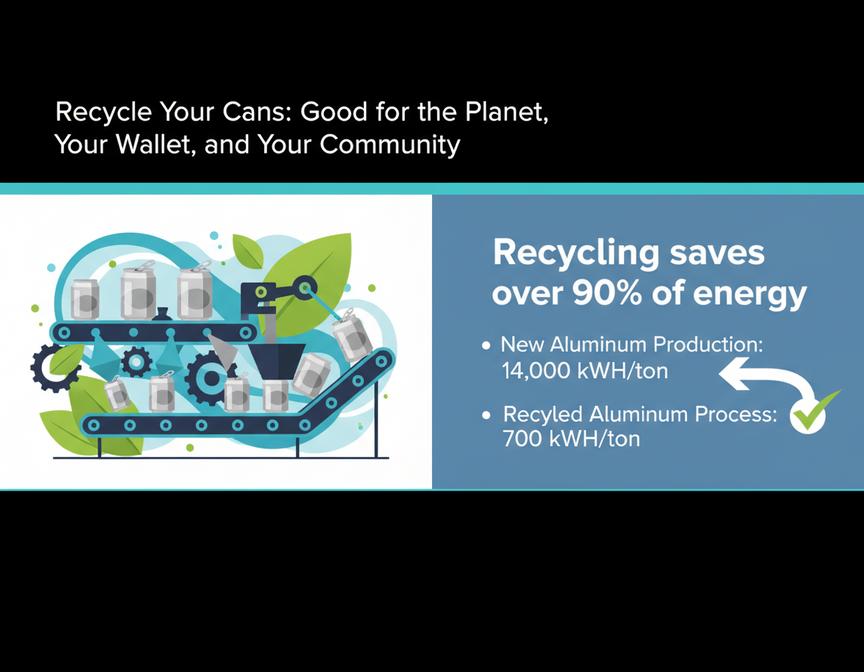 5 Raisons de recycler vos canettes