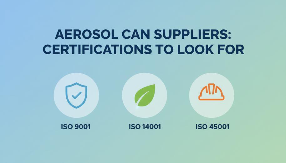 Aerosol Kutu Tedarikçileri: Aranacak Sertifikalar