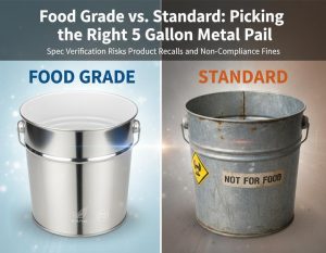 Food Grade vs. Standard: Picking the Right 5 Gallon Metal Pail