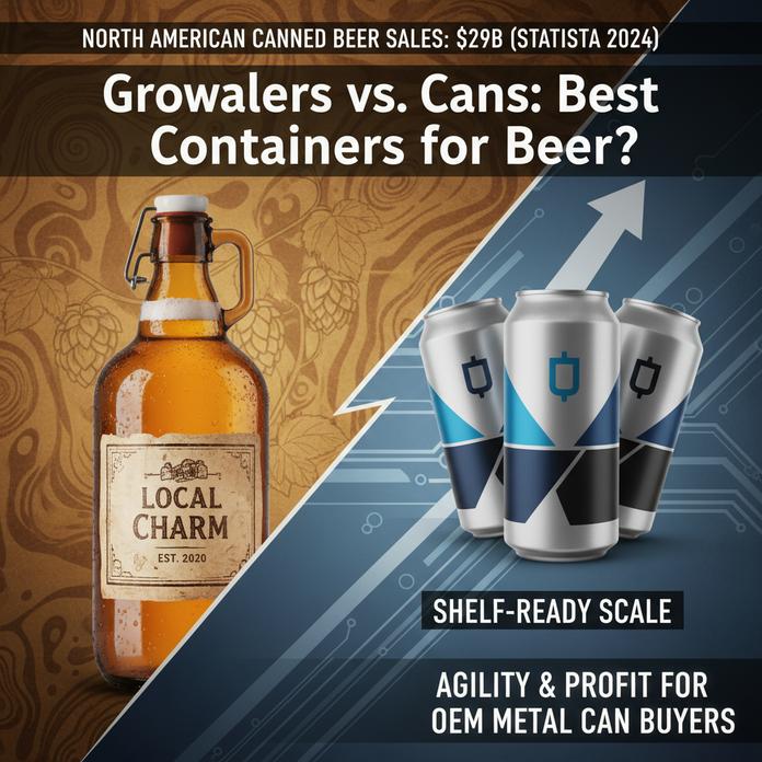 Growlers vs. Cans: Best Containers for Beer?