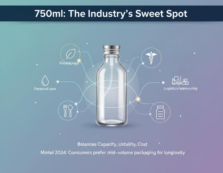Why 750ml Bottles Are Ideal for Specific Industries