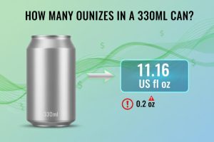 Kuinka monta unssia 330 ml:n tölkissä?