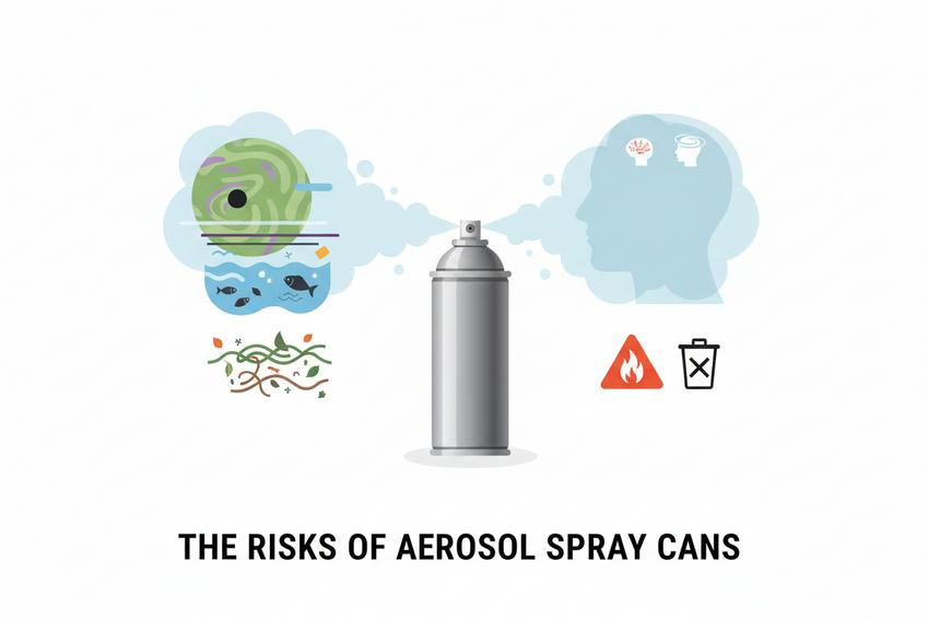 Jak zlikvidovat aerosolové spreje?