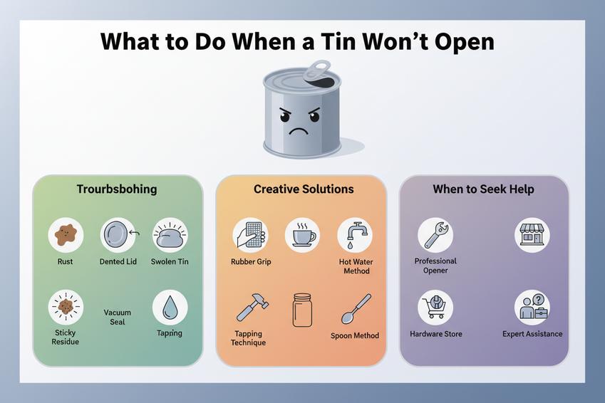 What to Do When a Tin Won't Open