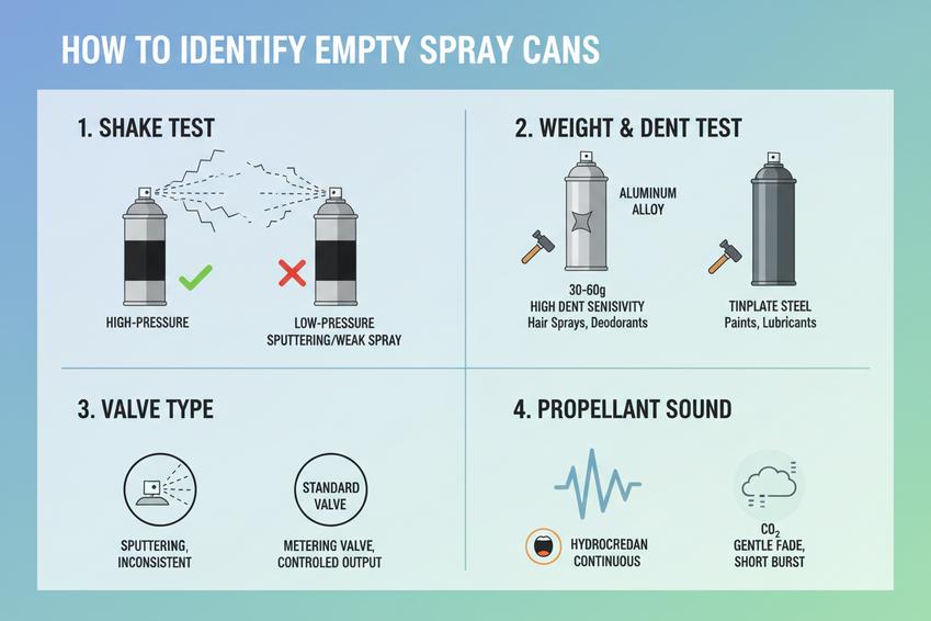 Empty Spray Cans