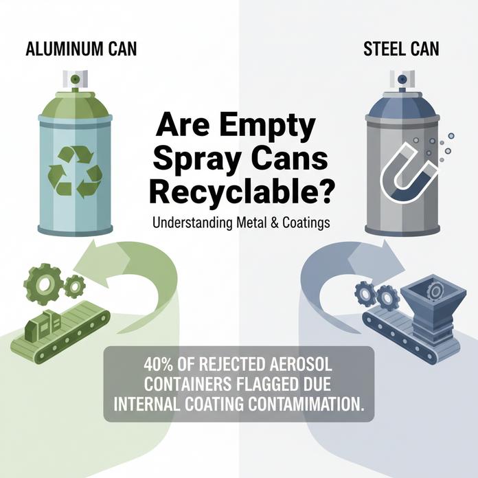 Empty Spray Cans