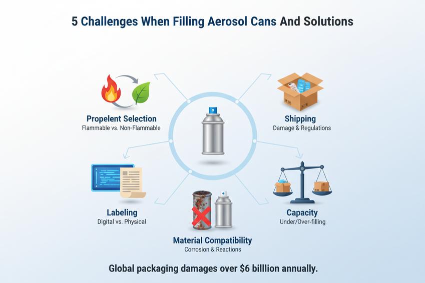 Filling Aerosol Cans
