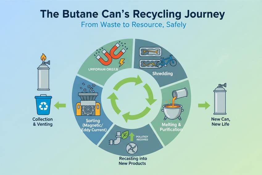 How to Dispose of Butane Cans