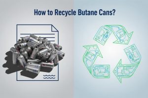 So recyceln Sie Butandosen