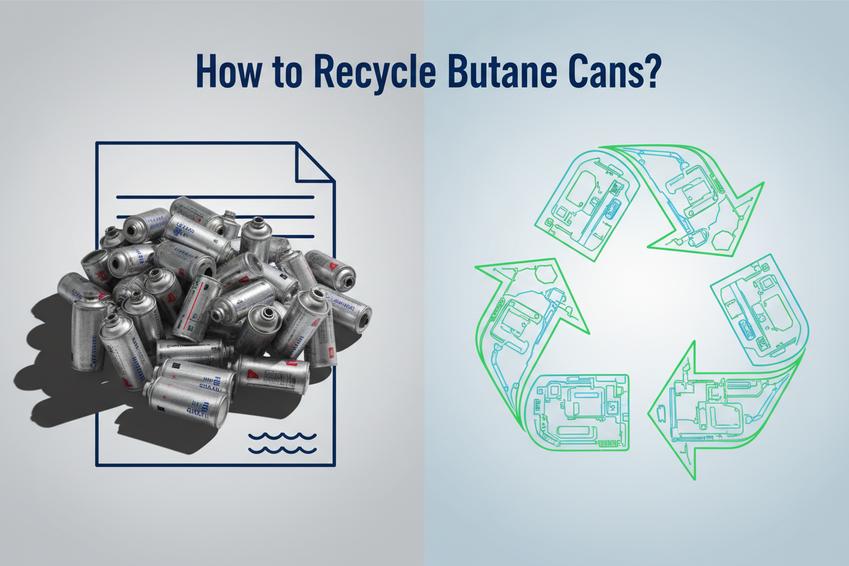 Cómo reciclar latas de butano