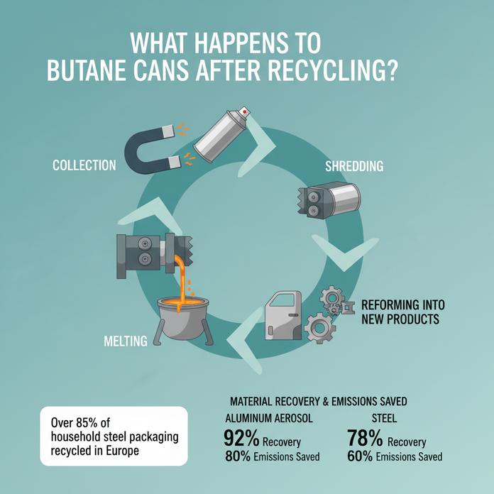 How to Recycle Butane Cans