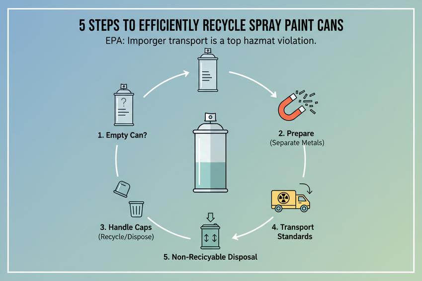 How Do You Recycle Spray Paint Cans