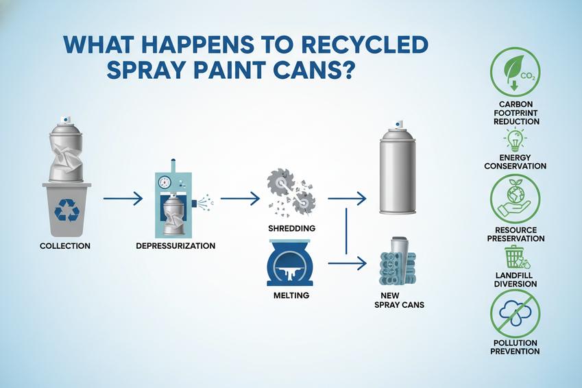 How Do You Recycle Spray Paint Cans