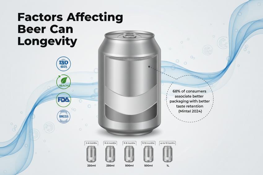 ¿Cuánto duran las latas de cerveza?