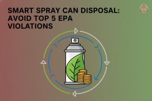 So entsorgen Sie Spraydosen