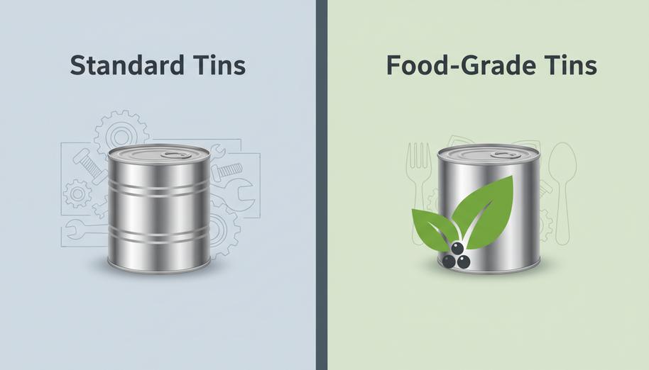 Latas vacías a la venta