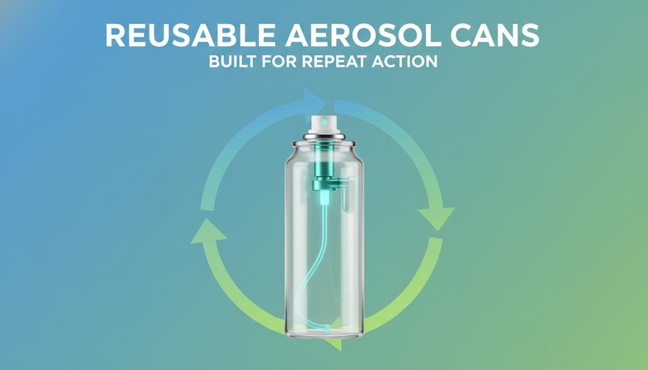 Reusable Aerosol Cans