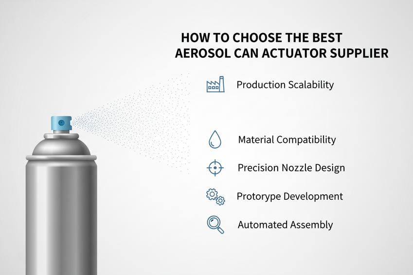 Aerosol Can Actuator