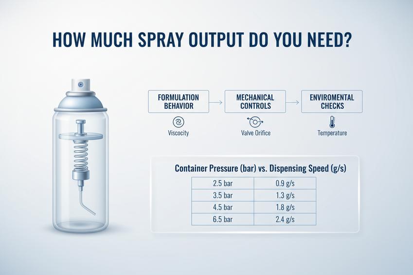 Aerosol Spray Valve