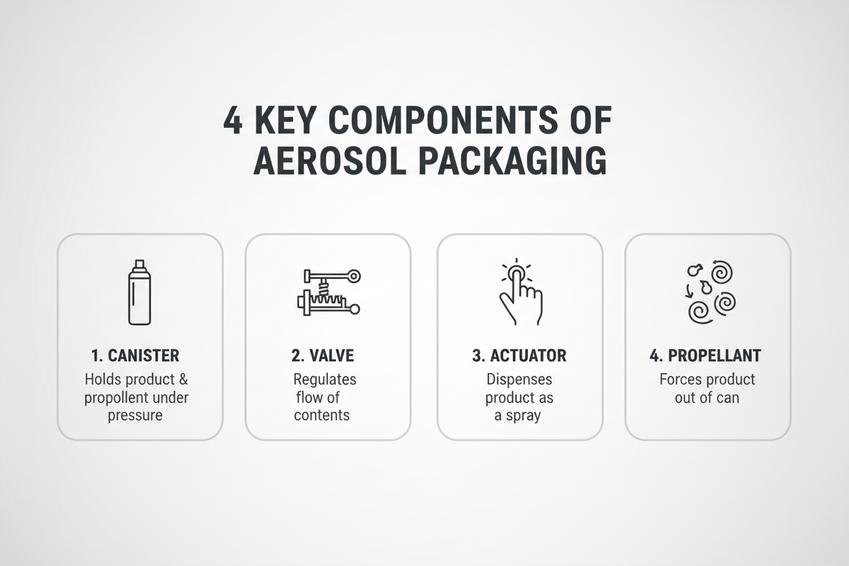 Aerosol emballage
