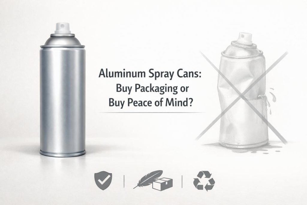 Latas de aerosol de aluminio