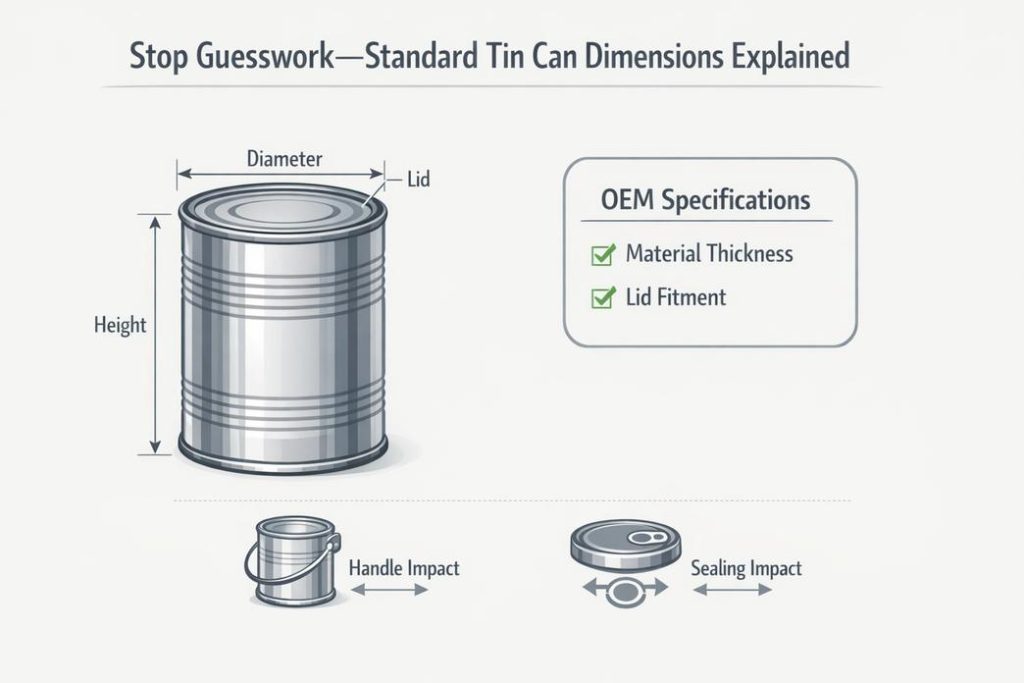 Confused by Sizes? Decoding Standard Tin Can Dimensions Fast