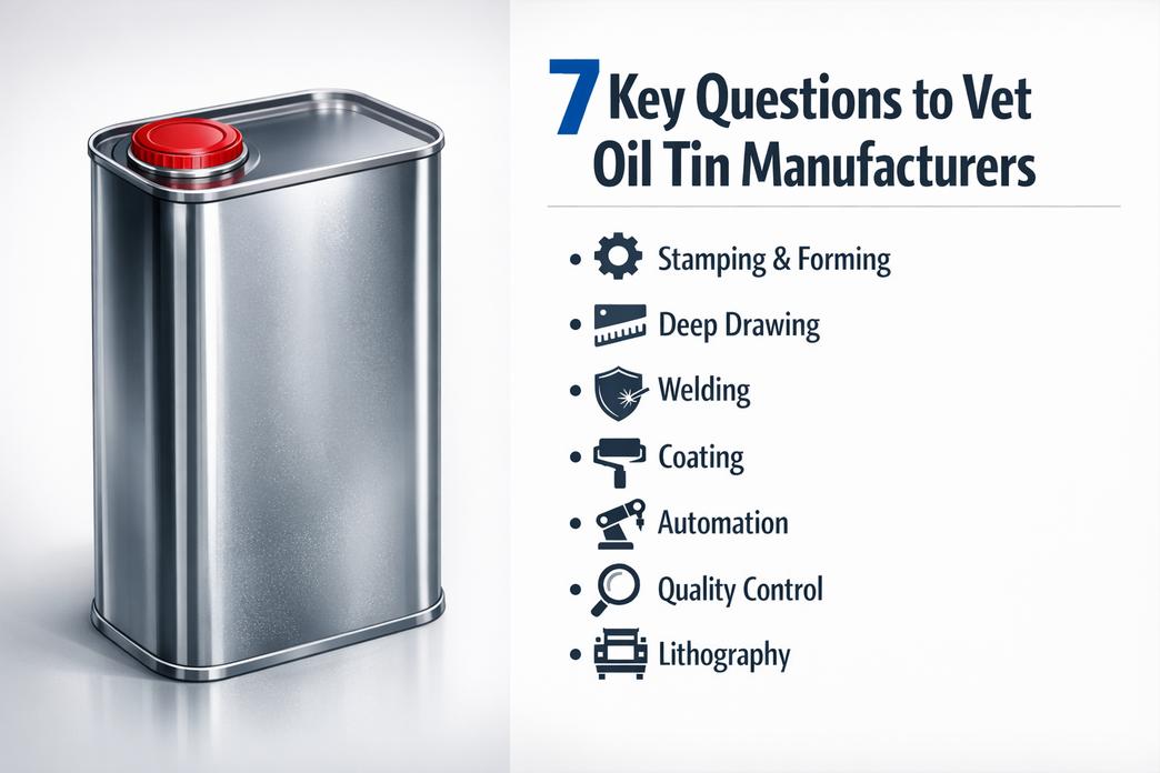 Oil Tin Manufacturers