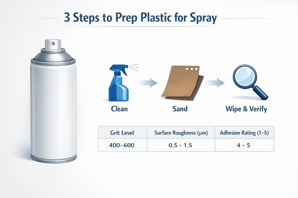 Come dipingere la plastica con le bombolette spray