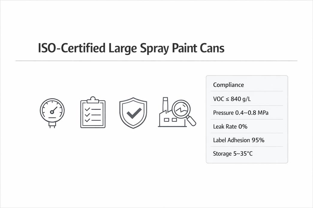 Grandi bombolette di vernice spray