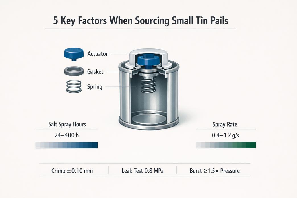 Small Tin Pails