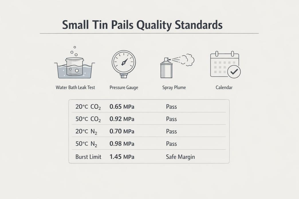Small Tin Pails