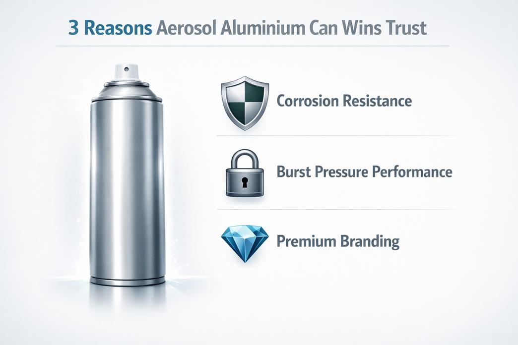 Bomboletta aerosol in alluminio