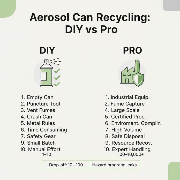 Can You Recycle Aerosol Empty Cans? Here Is the Truth